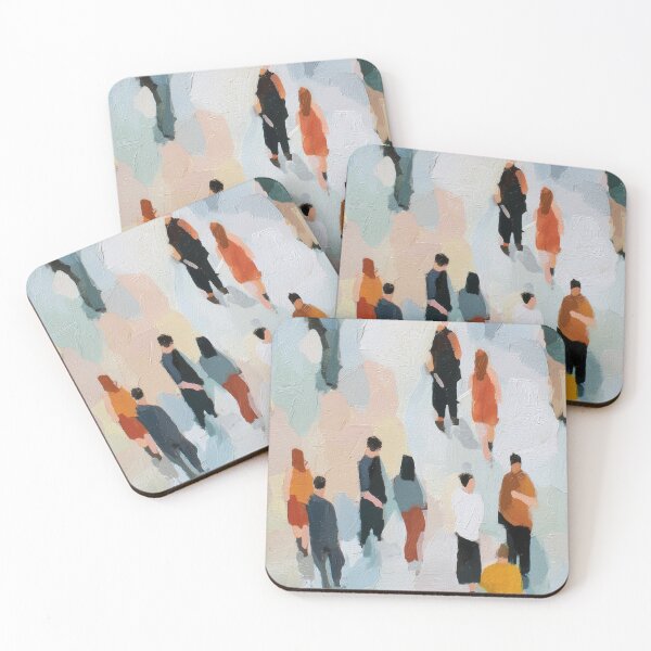 Item preview, CROWD – Modern Home Art Print designed and sold by MarkedArtPrints.