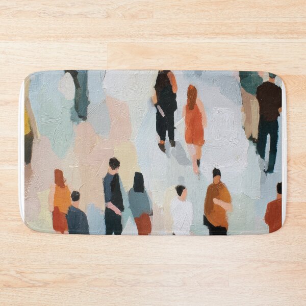 Item preview, CROWD – Modern Home Art Print designed and sold by MarkedArtPrints.