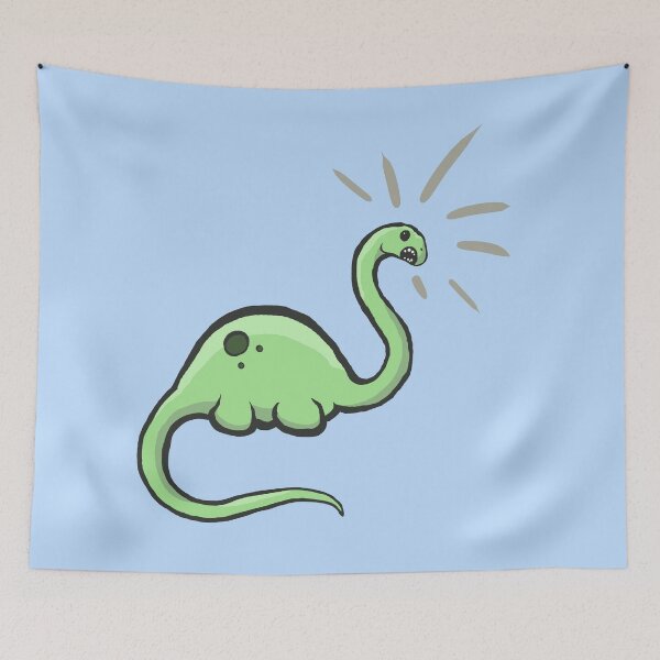 Item preview, Startled Dinosaur designed and sold by OrmIrian.
