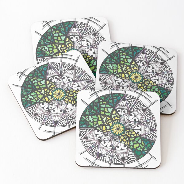 Item preview, Teidemann - Hand Drawn Mandala Original Design designed and sold by AJPrettyObscene.