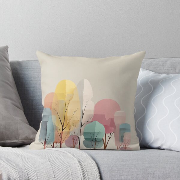 Aperçu de l'œuvre ARBRES ABSTRAITS – Affiche d'art moderne pour la maison créée et vendue par MarkedArtPrints.