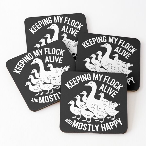 Item preview, Keeping My Flock Alive And Mostly Happy designed and sold by theartfulaspie.