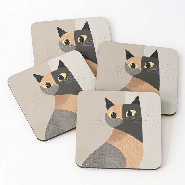 Item preview, SPECIAL CAT ART – Modern Home Art Print designed and sold by MarkedArtPrints.