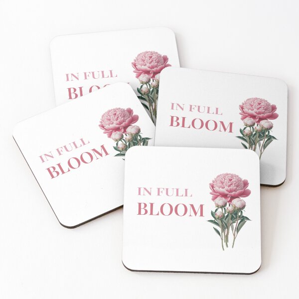 Item preview, In full bloom, peony, three phases of growth, bouquet, beautiful flowers designed and sold by wizard-work.