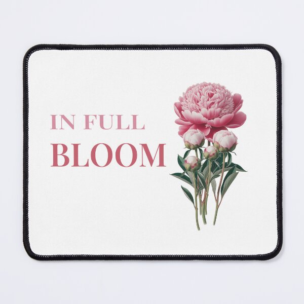 Item preview, In full bloom, peony, three phases of growth, bouquet, beautiful flowers designed and sold by wizard-work.