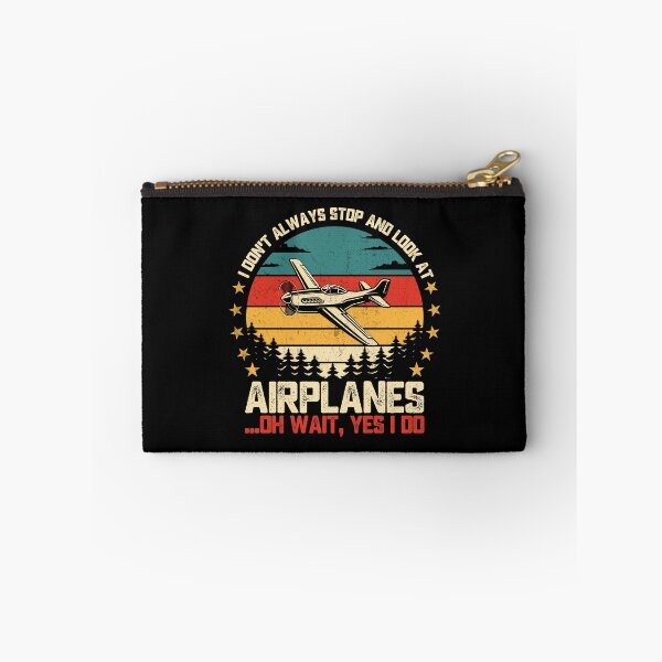 Item preview, I Don't Always Stop And Look At Airplanes ...Oh Wait, Yes I Do Aviation Pilot Plane Spotter Enthusiast designed and sold by 76Valeria.