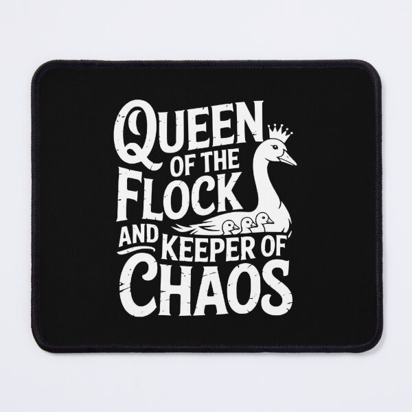 Item preview, Queen Of The Flock And Keeper Of Chaos designed and sold by theartfulaspie.