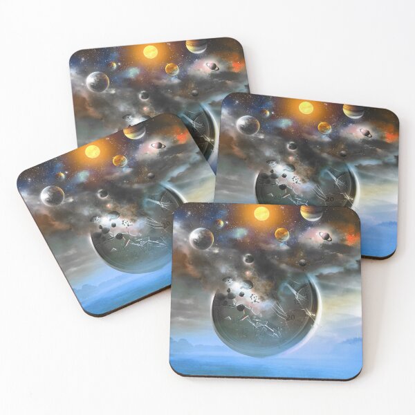 Item preview, Cosmic CLock Blue designed and sold by iamtripsy.