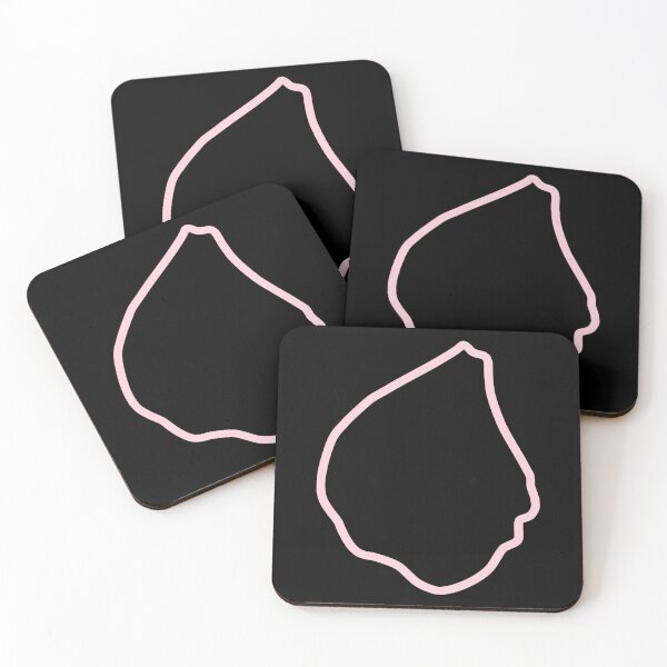 Item preview, Millennial Pink Floral Petal Line Art designed and sold by LekkieStudioArt.