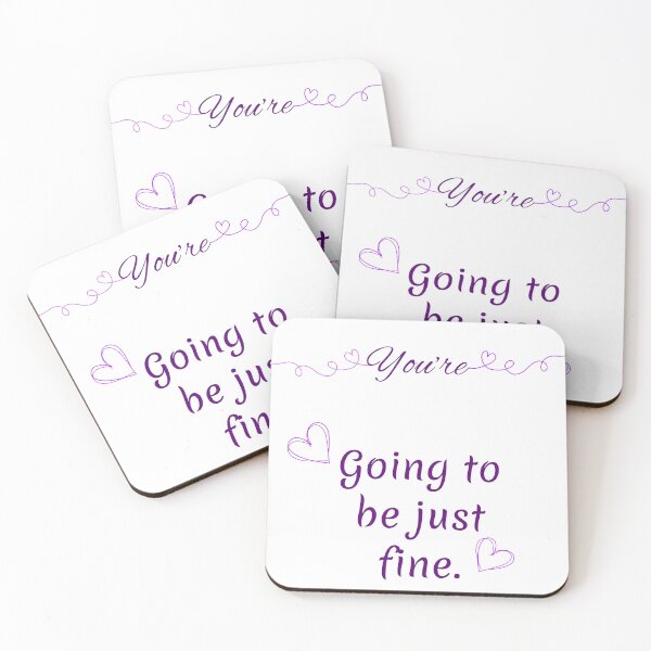 Item preview, You're Going to Be Just Fine Shirt – Comforting Quote Tee, Mental Health Positive Affirmation Gift designed and sold by LAJdesigns.