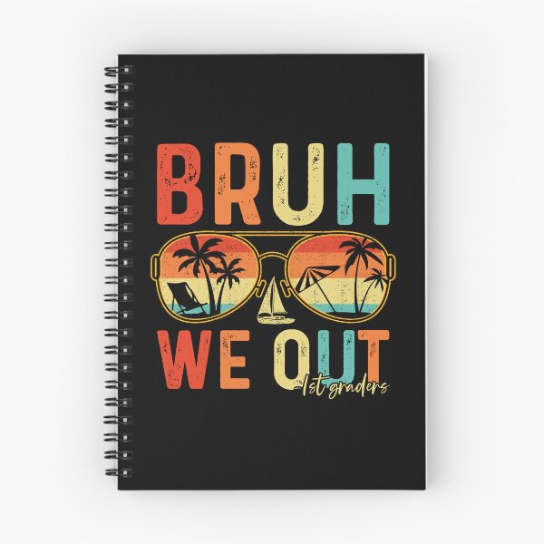 Item preview, Bruh We Out 1st Graders Last Day Of School First Grade Summer Vacation designed and sold by 76Valeria.