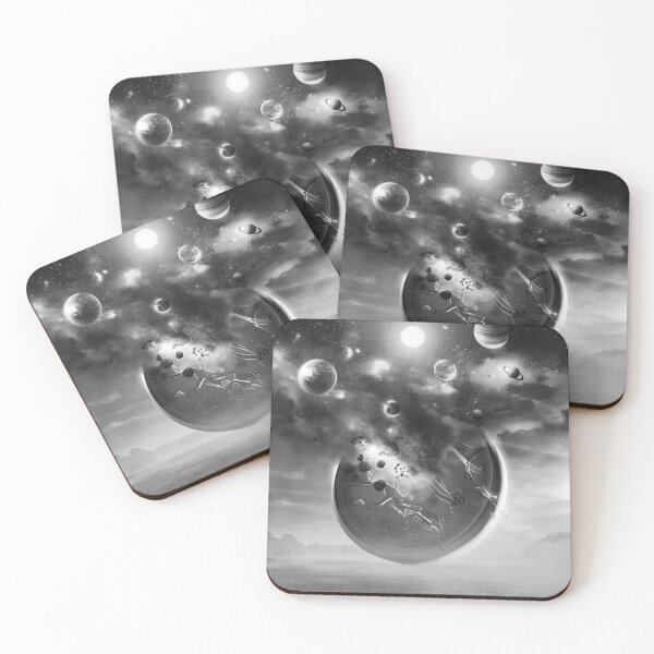 Item preview, Cosmic Clock BW designed and sold by iamtripsy.