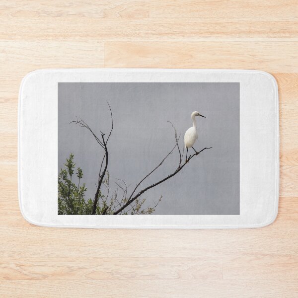 Item preview, Great White Egret Overlooking His Domain designed and sold by CarolM.