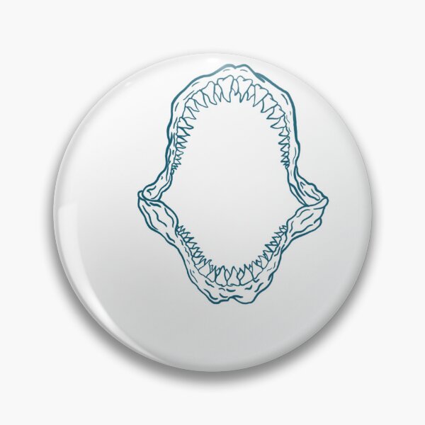 Item preview, Shark tooth blue designed and sold by Designsbyleahhh.