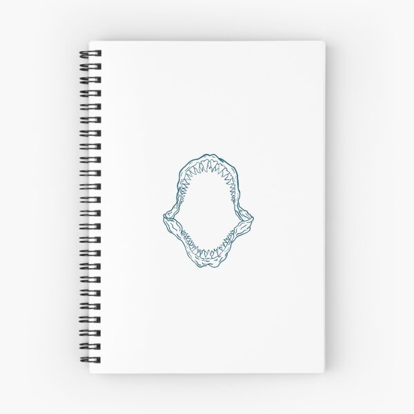 Item preview, Shark tooth blue designed and sold by Designsbyleahhh.
