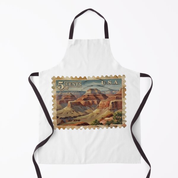 Item preview, Grand Canyon Postage Stamp Colorful Palette Knife Art designed and sold by GymTanLaundry.