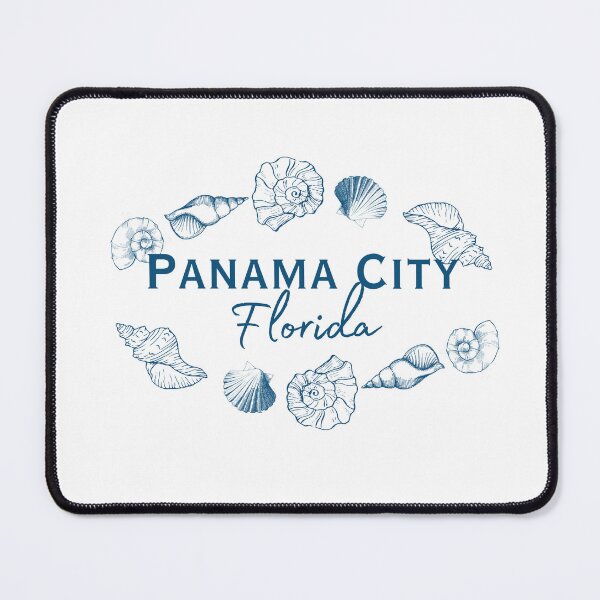 Item preview, Panama City Florida Seashell Circle Shirt | Coastal Beach Souvenir Tee | Ocean-Inspired Florida Apparel designed and sold by DonnaRaine.