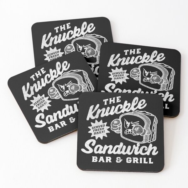 Item preview, The Knuckle Sandwich Bar and Grill designed and sold by Peggy D Schafer.