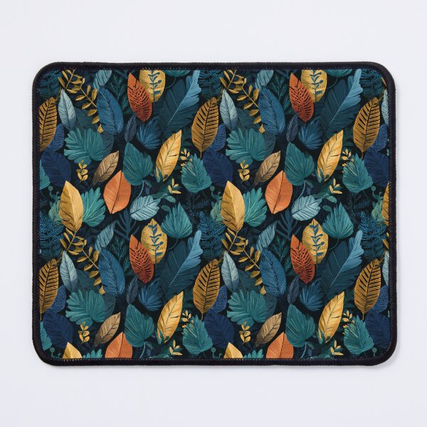 Item preview, Lush Tropical Leaves Botanical Pattern Design designed and sold by NicolasGlowArt.