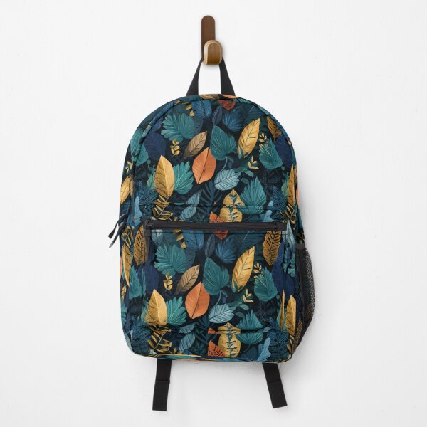 Item preview, Lush Tropical Leaves Botanical Pattern Design designed and sold by NicolasGlowArt.