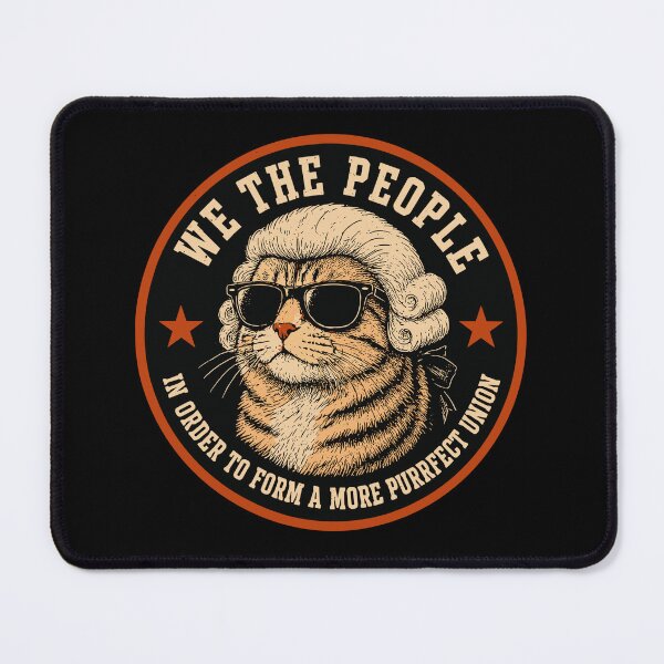 Item preview, We The People Purrfect Union Funny Patriotic Cat Sunglasses designed and sold by American Spirit.