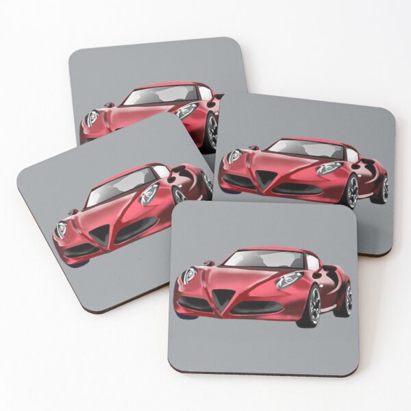 Item preview, Sleek Red Sports Car designed and sold by Dew Drop Designs.