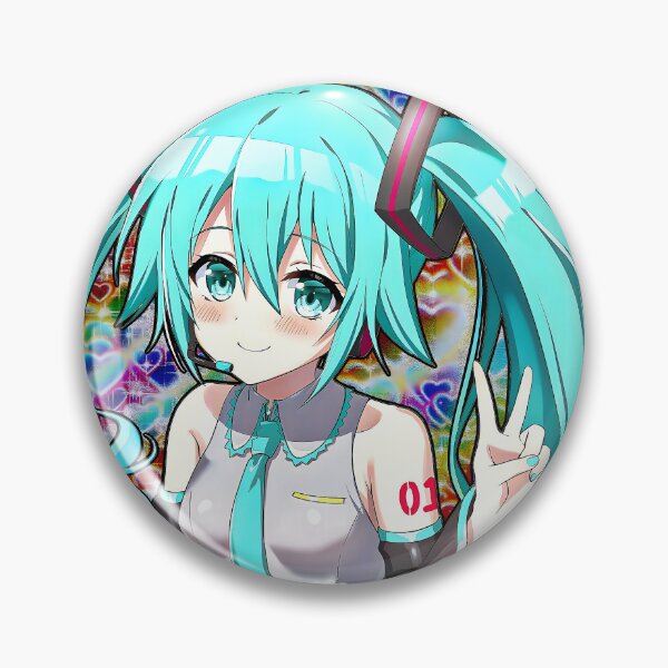 Item preview, Hatsune Miku: The Retro Hearts Icon Edition designed and sold by GensokyoEditItems.