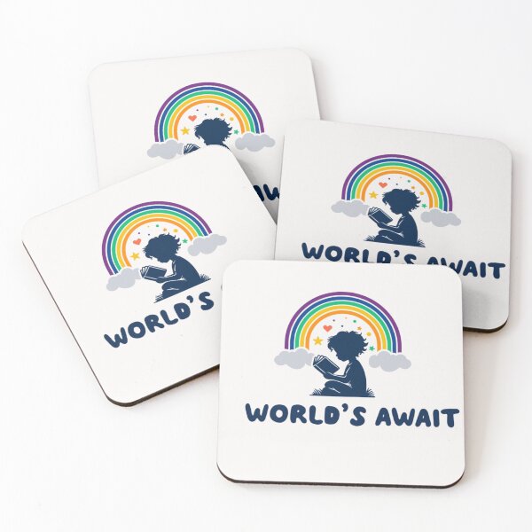 Item preview, World's Await: Magical Rainbow Reading Adventure designed and sold by TZAR WORKS.