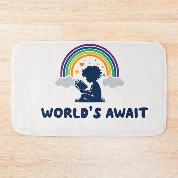 Item preview, World's Await: Magical Rainbow Reading Adventure designed and sold by TZAR WORKS.