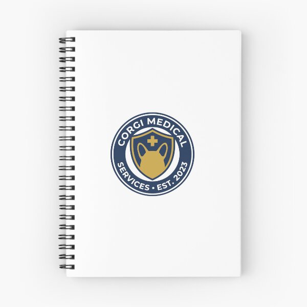Item preview, Title: Elite Corgi Nurse Badge | Professional Healthcare Dog Art designed and sold by Corgi & co Shop.