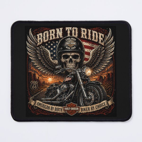 Item preview, 250 Anniversary of the USA - Born to Ride – American Biker Skull Patriotic Sticker designed and sold by Collins Design.