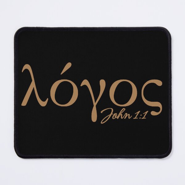 Item preview, Logos - John 1:1 The Word Was God - Brown Design designed and sold by MoriaStore.