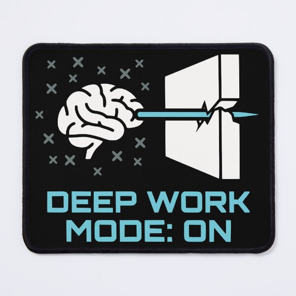 Item preview, Deep Work Mode On Focus Productivity Funny Gift designed and sold by Ixnor.
