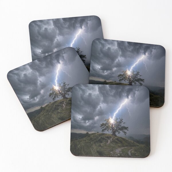 Item preview, Nature's Power Lightning and Dark Clouds designed and sold by RoyalDeluxGo.
