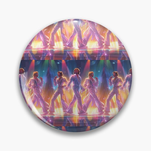 Item preview, Bee Gees Night Groove Neon Disco Legends Art designed and sold by SHOCAMPOS DESIGNS .
