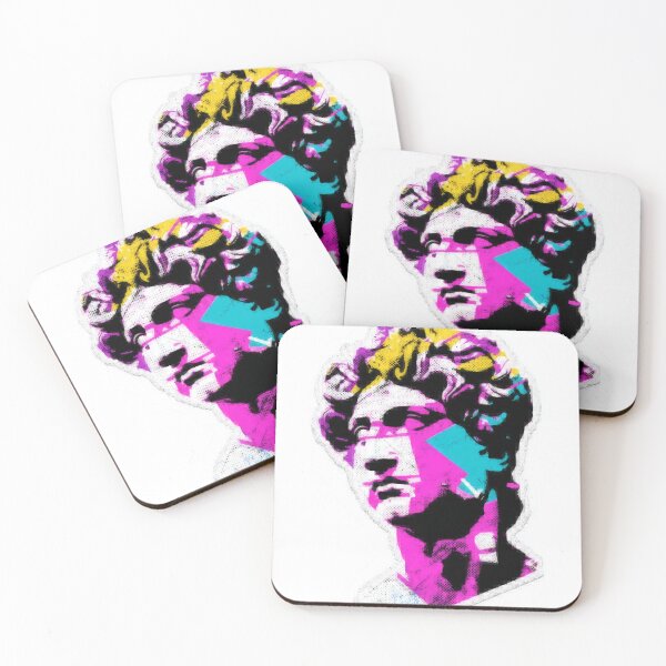 Item preview, Abstract Statue Head Pop Art designed and sold by Enea Kelo.