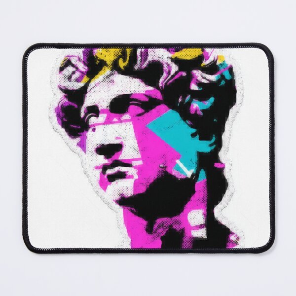 Item preview, Abstract Statue Head Pop Art designed and sold by Enea Kelo.