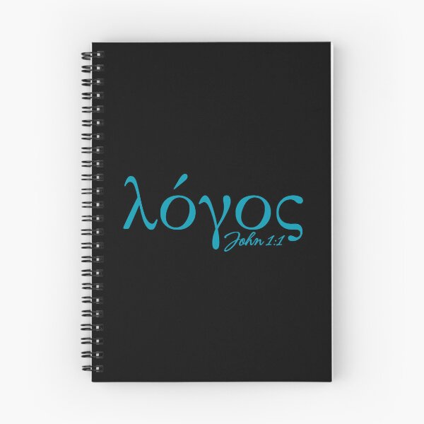 Item preview, Logos - John 1:1 The Word Was God - Sky Blue Design designed and sold by MoriaStore.