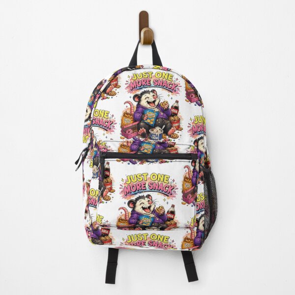 Item preview, Just One More Snack Opossum Shirt – Funny Food Lover Animal Design designed and sold by Clothes With Smiling Animals Walt Gral.