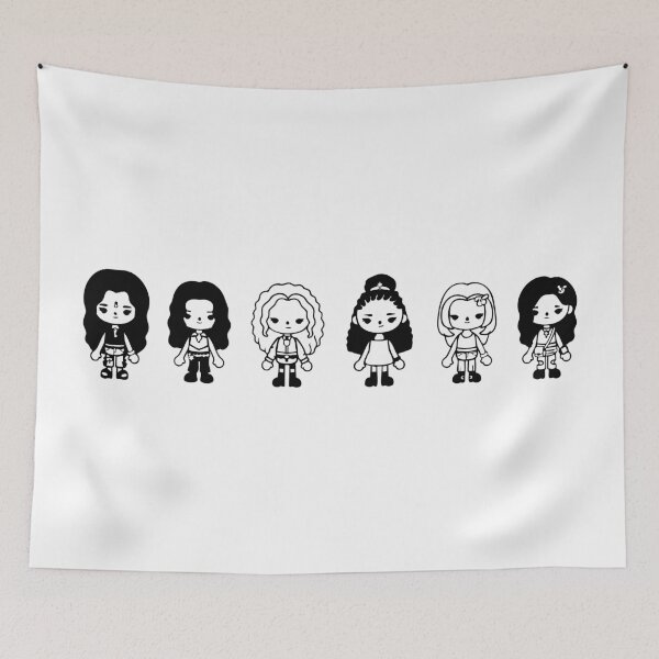 Item preview, Katseye x Toca Boca designed and sold by Kozystudio.