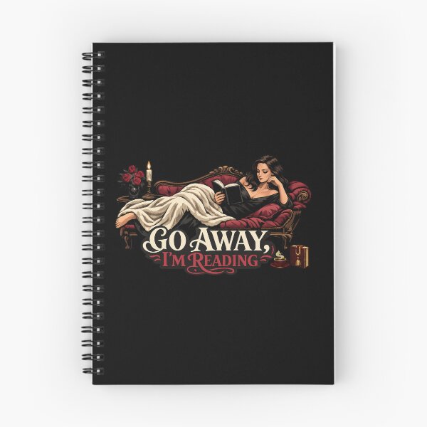 Item preview, Go Away I’m Reading Gothic Romance Reader designed and sold by Ora-kuro.