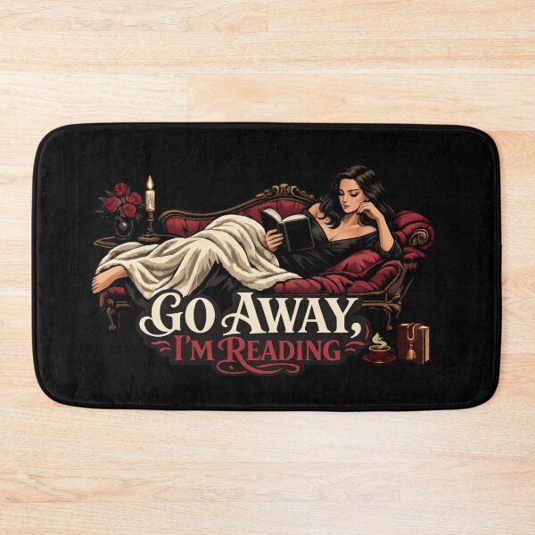 Item preview, Go Away I’m Reading Gothic Romance Reader designed and sold by Ora-kuro.