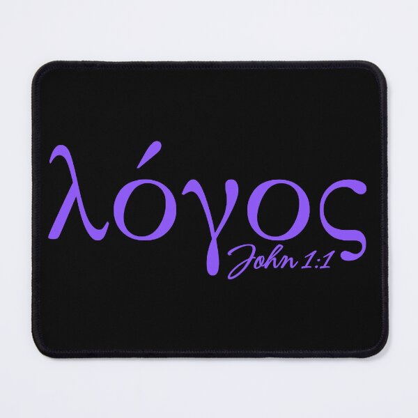 Item preview, Logos - John 1:1 The Word Was God - Purple Design designed and sold by MoriaStore.