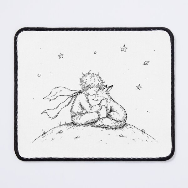 Item preview, Prince and Fox Under Stars designed and sold by Atropa Parcae.
