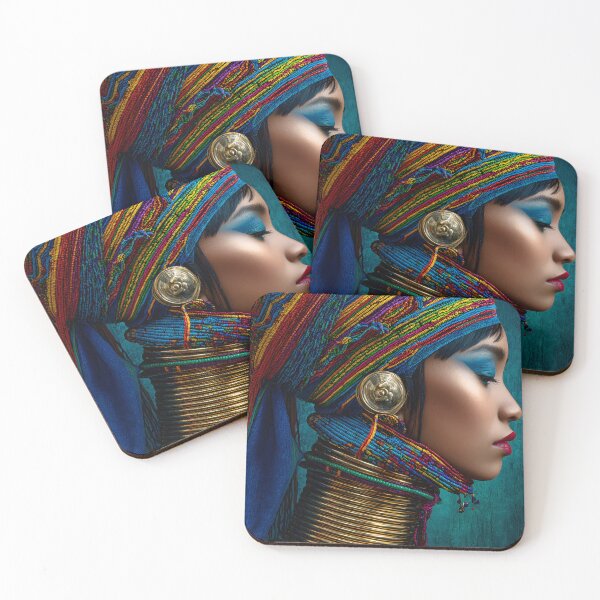 Item preview, Vibrant Cultural Elegance and Style Portrait designed and sold by Artessie.