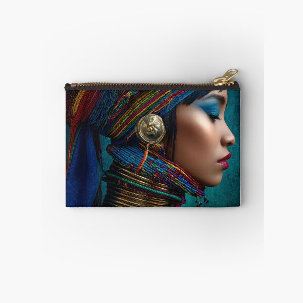 Item preview, Vibrant Cultural Elegance and Style Portrait designed and sold by Artessie.