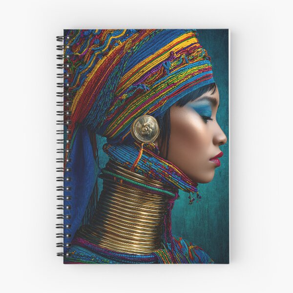 Item preview, Vibrant Cultural Elegance and Style Portrait designed and sold by Artessie.