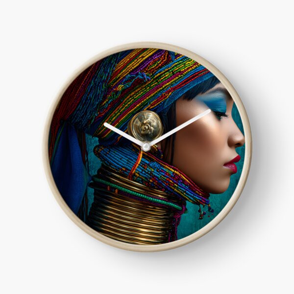 Item preview, Vibrant Cultural Elegance and Style Portrait designed and sold by Artessie.