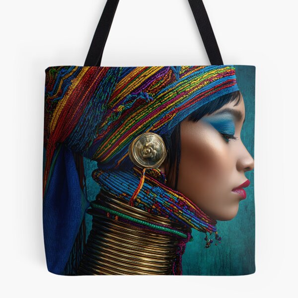 Item preview, Vibrant Cultural Elegance and Style Portrait designed and sold by Artessie.