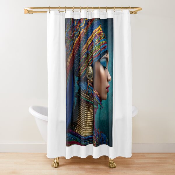 Item preview, Vibrant Cultural Elegance and Style Portrait designed and sold by Artessie.